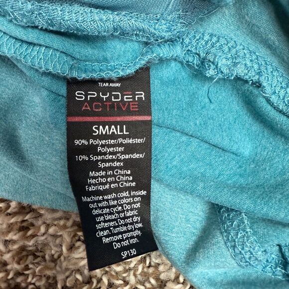 Spyder Blue Long Sleeve T-Shirt - Picture 5 of 6